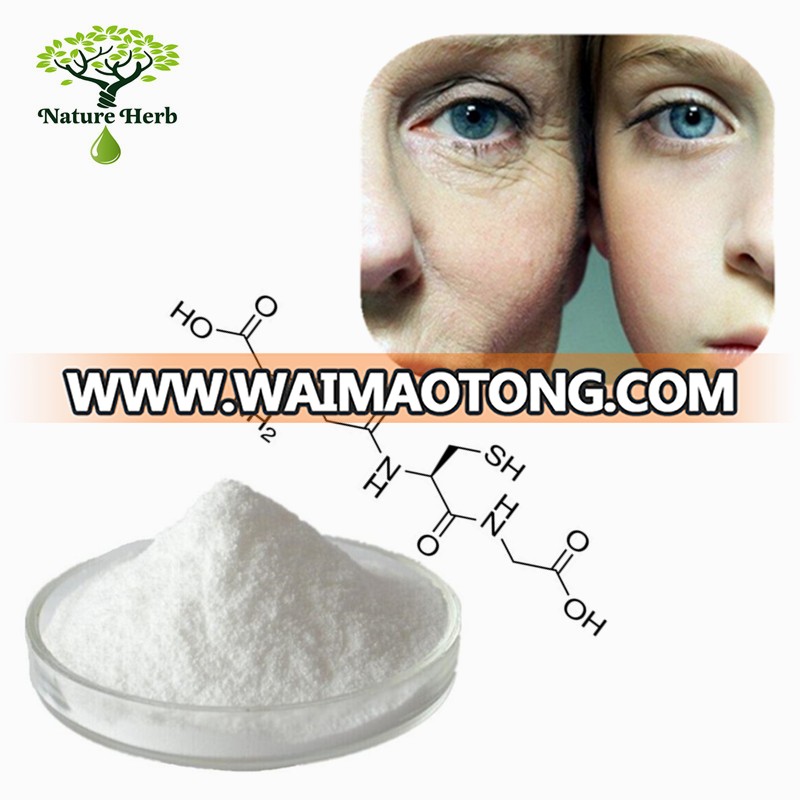 Factory supply Glutathione skin whitening powder/glutathione powder 99% bulk